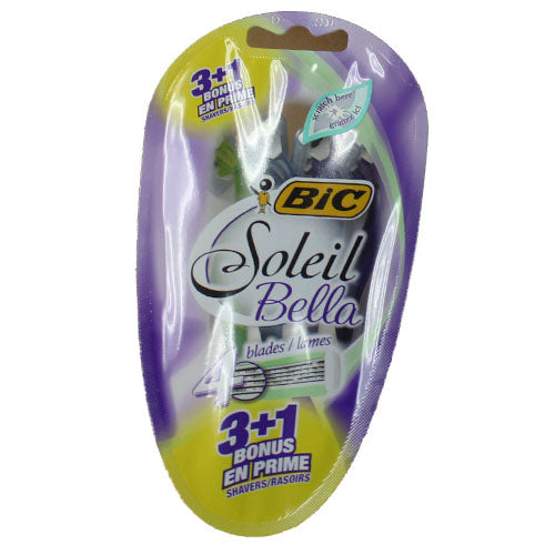 BIC FLEX4 SHAVER 3CT-MENS