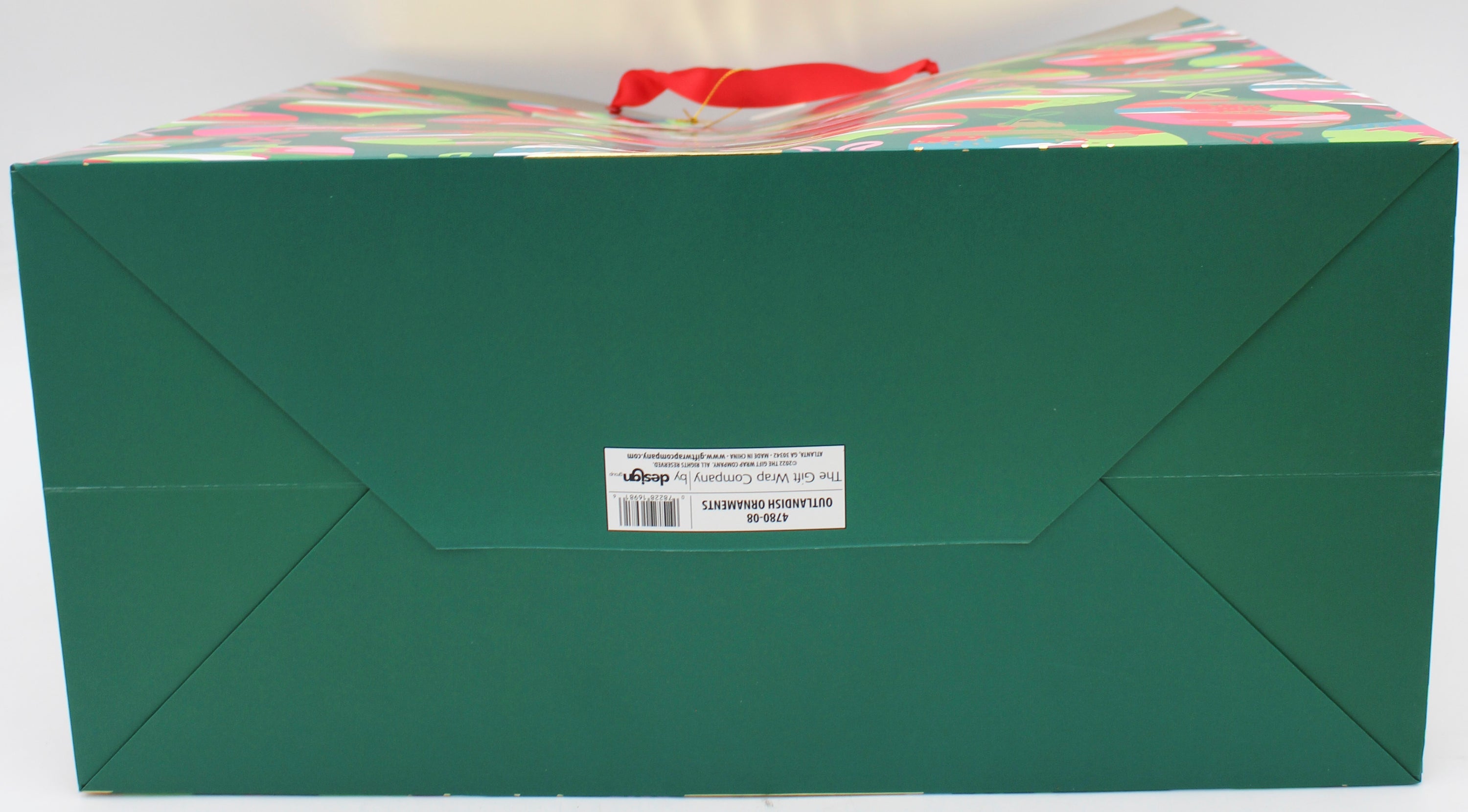 JUMBO GIFT BAG - HOLIDAY ORANMENTS