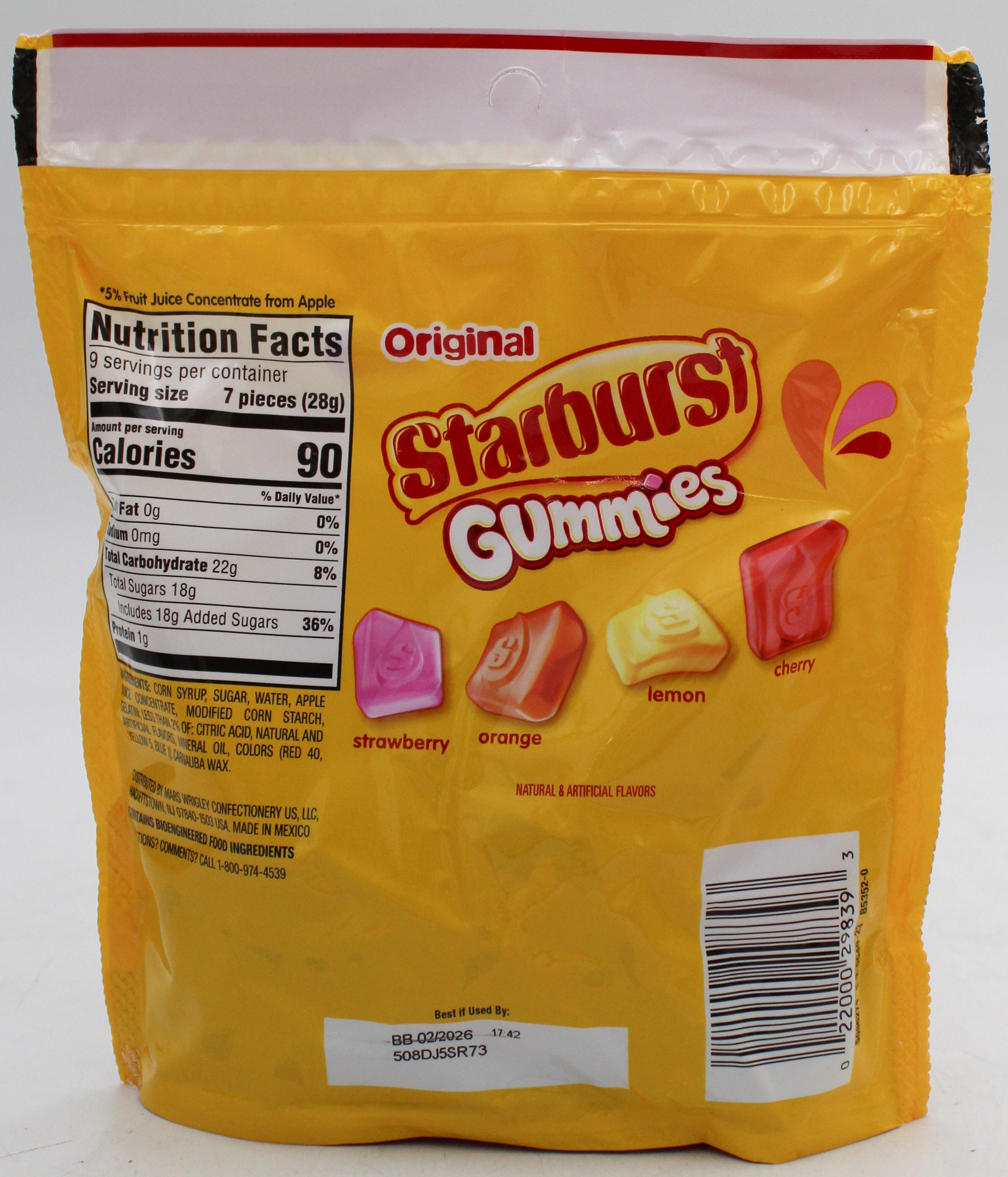 STARBURST  GUMMIES SHARING SIZE 9 Oz BB 2/20/26
