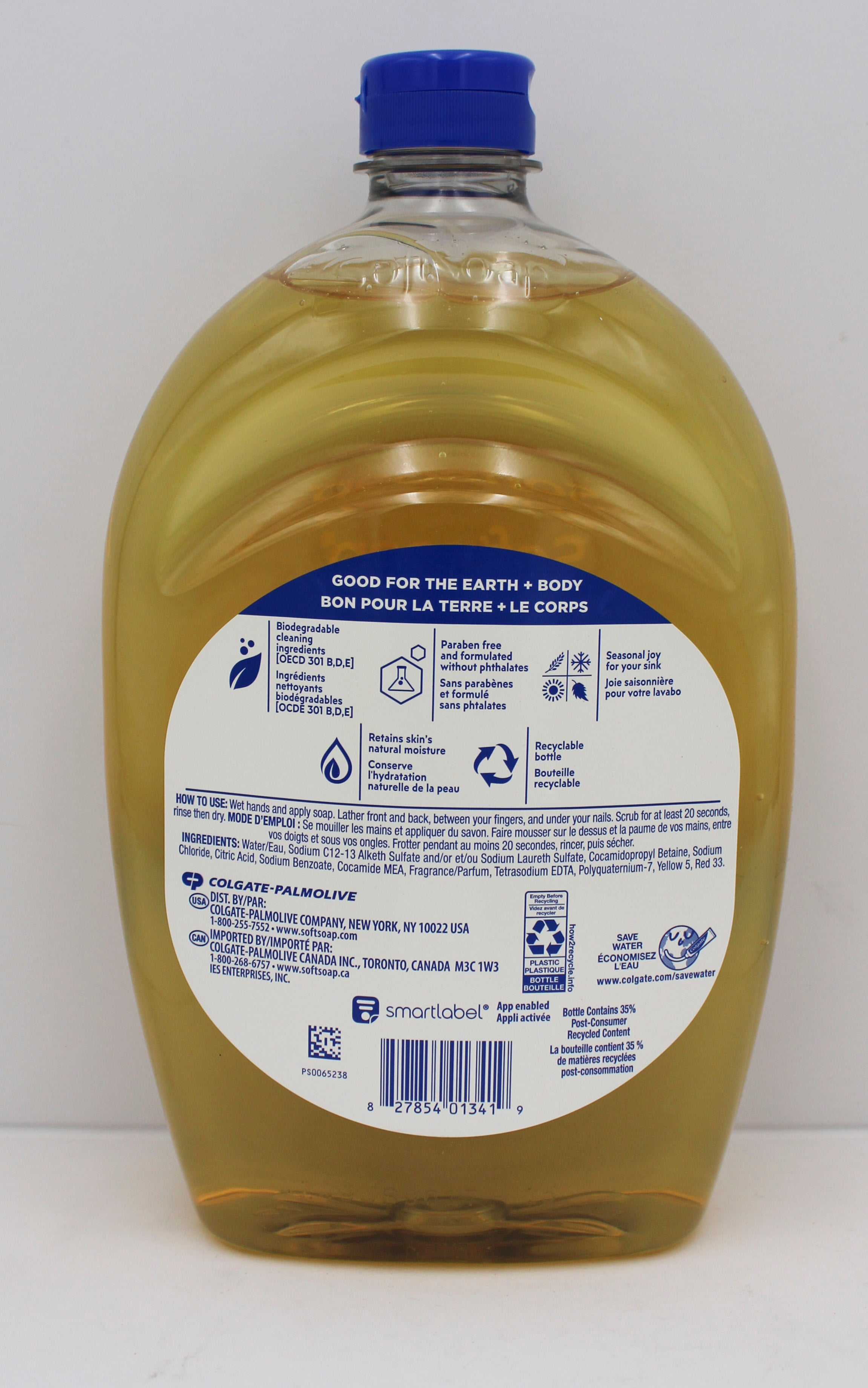 SOFTSOAP LIQUID HAND SOAP REFILL PECAN PIE 50floz/1.47L NI