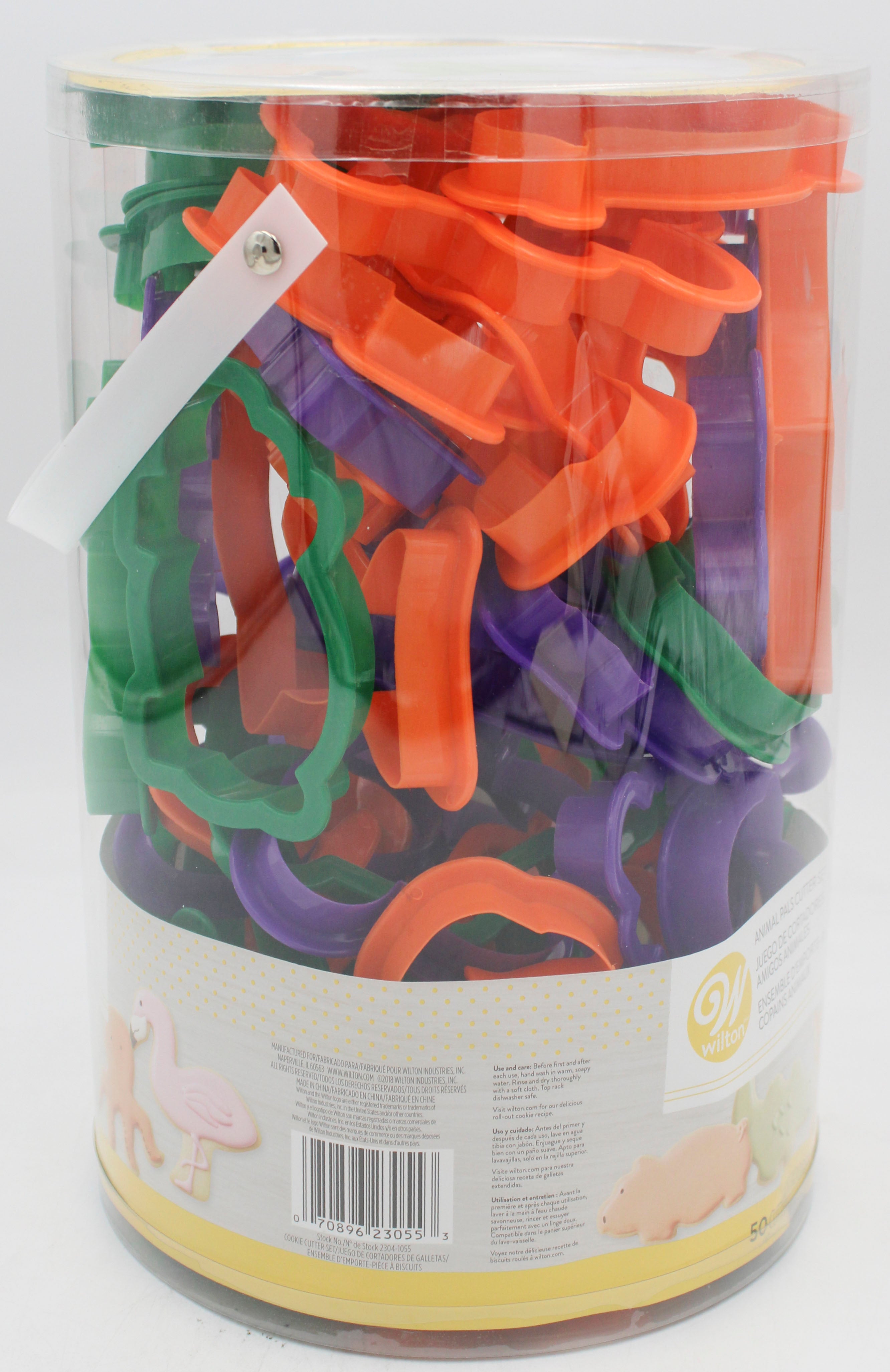 COOKIE CUTTER SET ANIMAL PALS 50 CT NI.