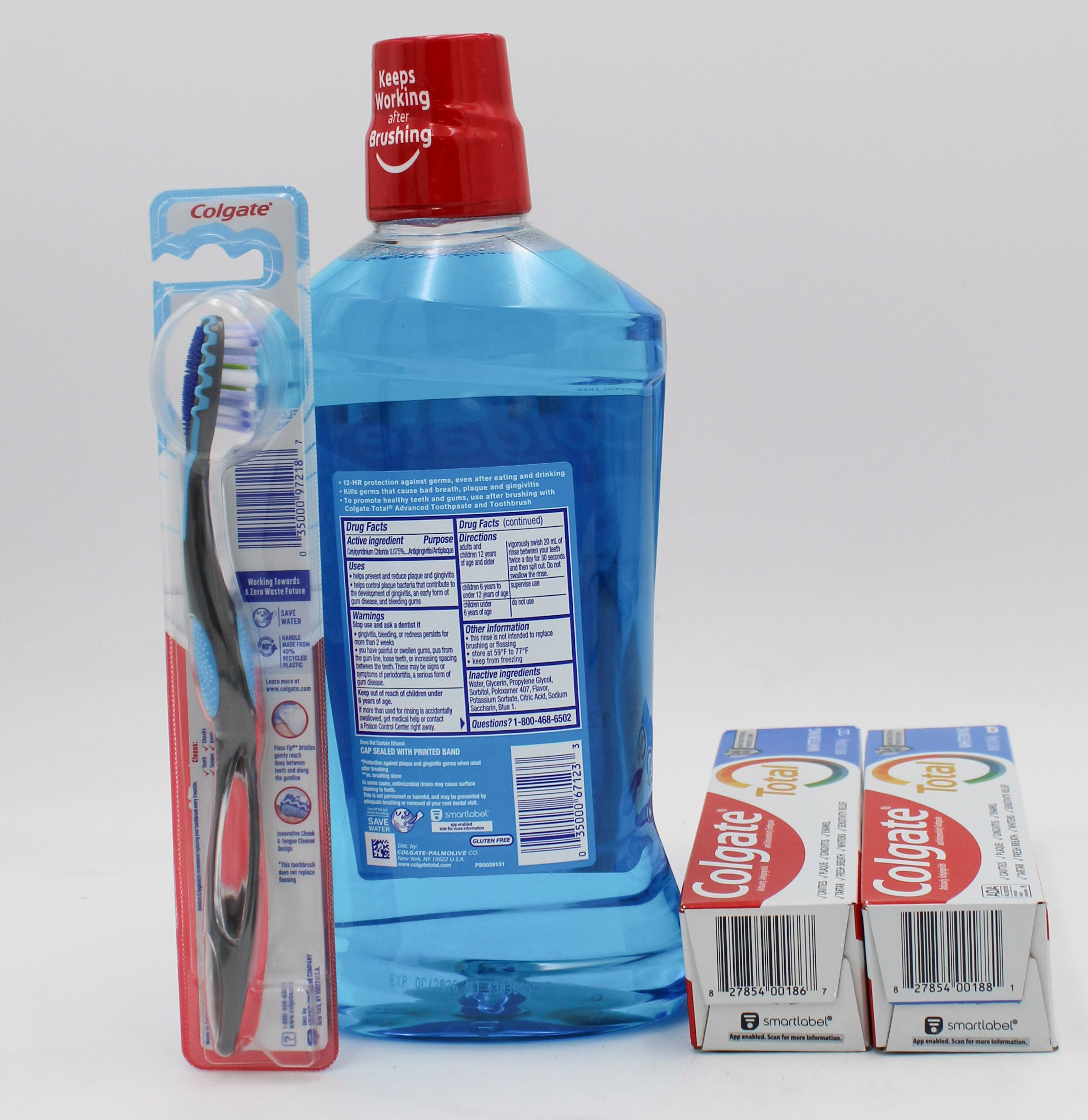 COLGATE MIXED TOOTHBRUSH/TOOTHPASTE/MOUTHWASH DISPLAY NI