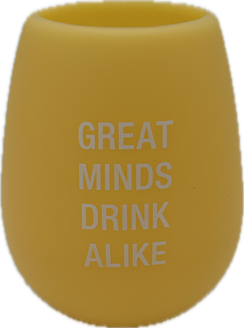 GREAT MINDS SILICONE WINE CUP 12.5oz