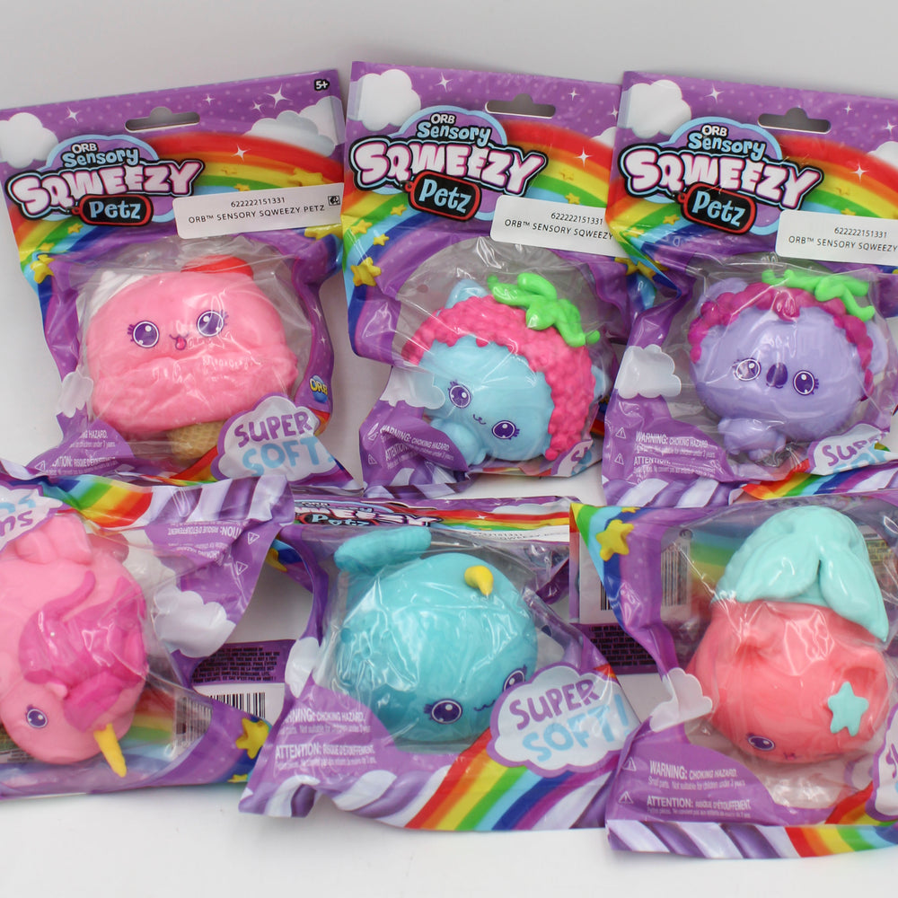 ORB™ SENSORY SQWEEZY PETZ
