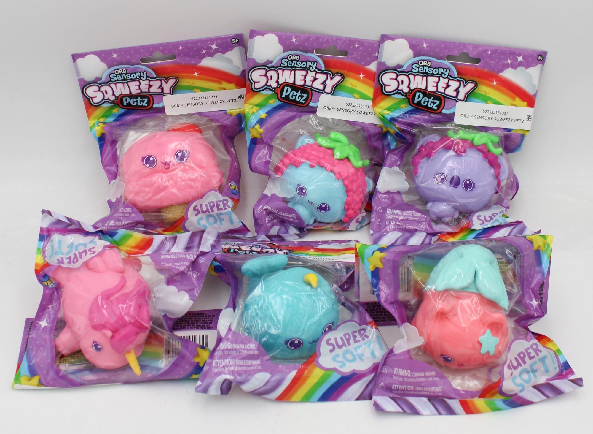 ORB™ SENSORY SQWEEZY PETZ