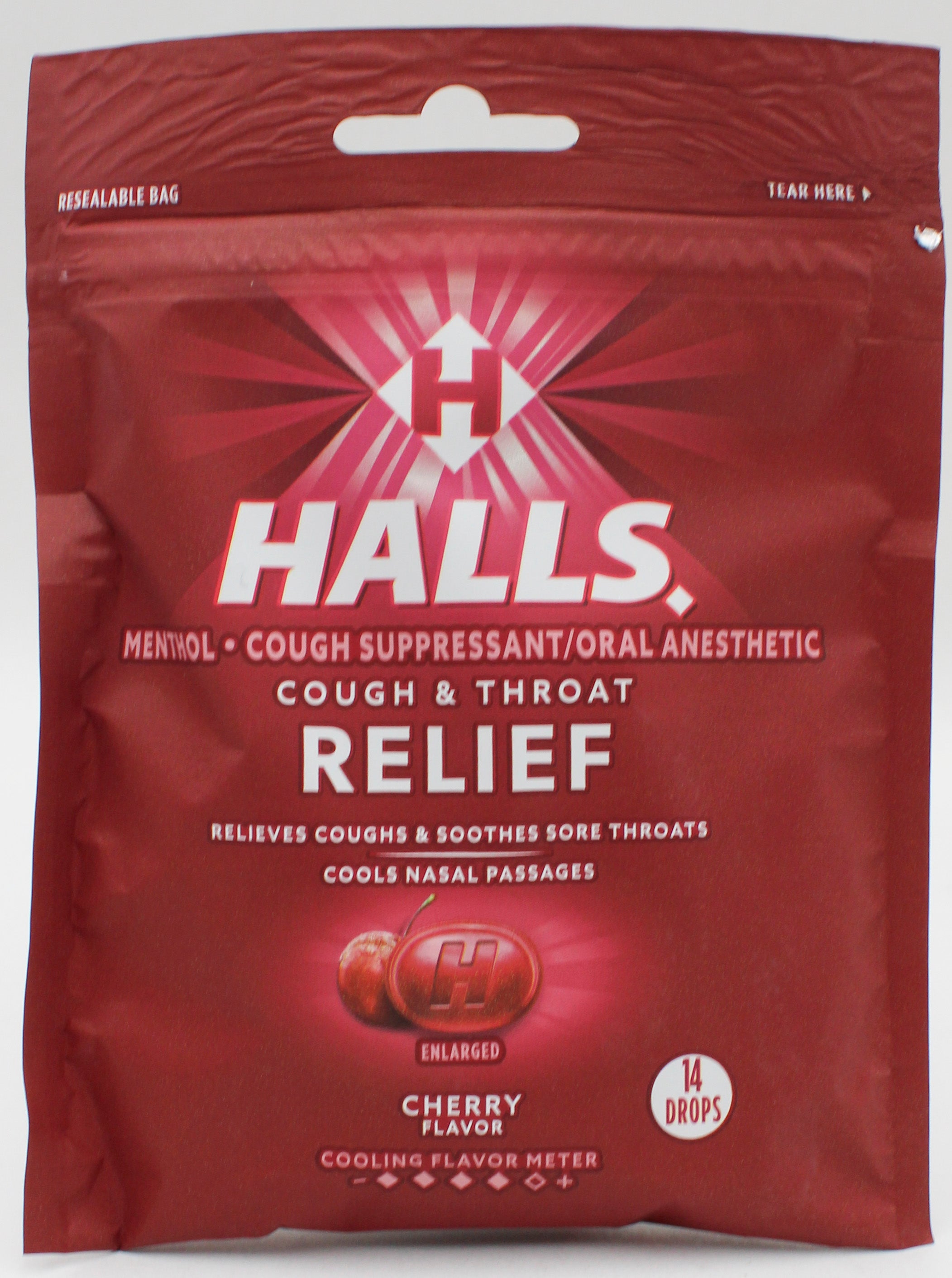 HALLS 14 PC CHERRY BAG BB  12/5/26