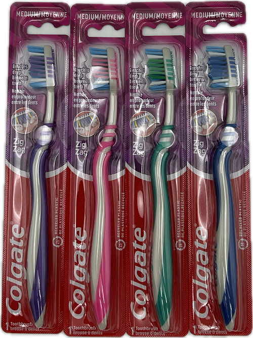 COLGATE ZIGZAG TOOTHBRUSH FULL HEAD MEDIUM 1ct NI