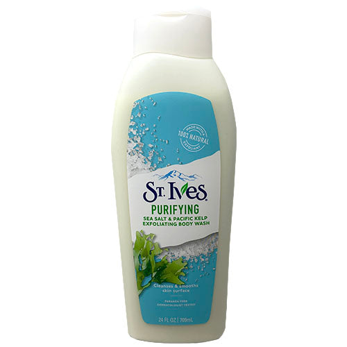 ST.IVES BODYWASH 24oz-PURIFYING