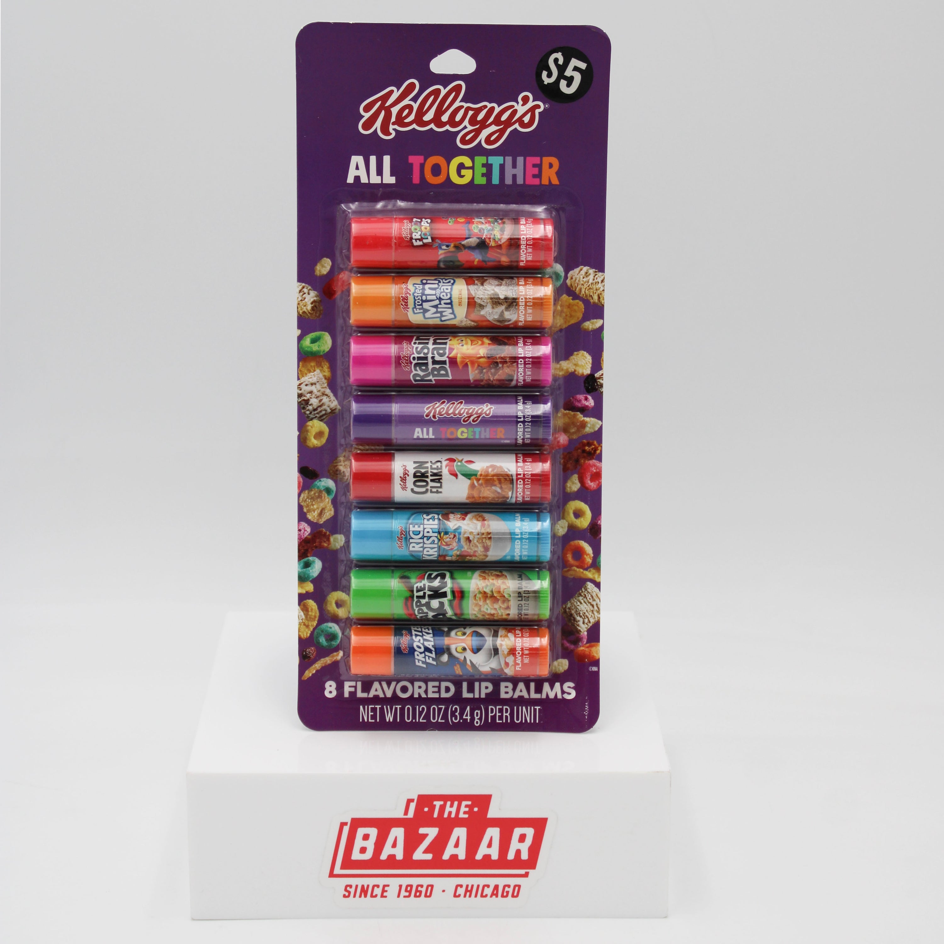 KELLOGGS LIP BALM SET 8ct NI