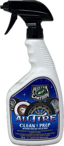 SP TURTLE WAX   MISTER CARTOON ALL TIRE CLEAN & PREP 946ML /32oz