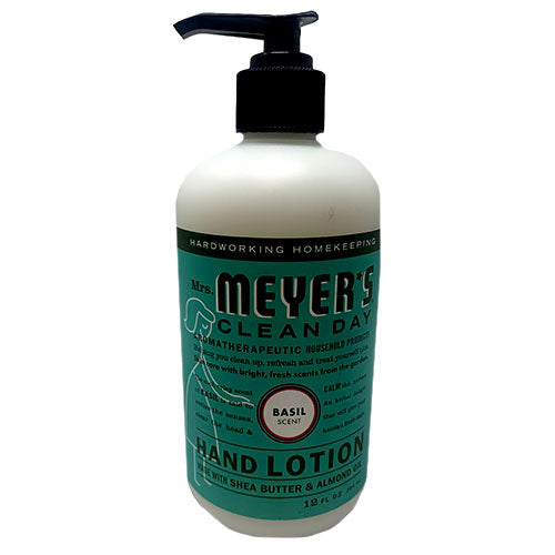 SP MRS.MEYER HAND LOTN 12oz-BASIL/NI