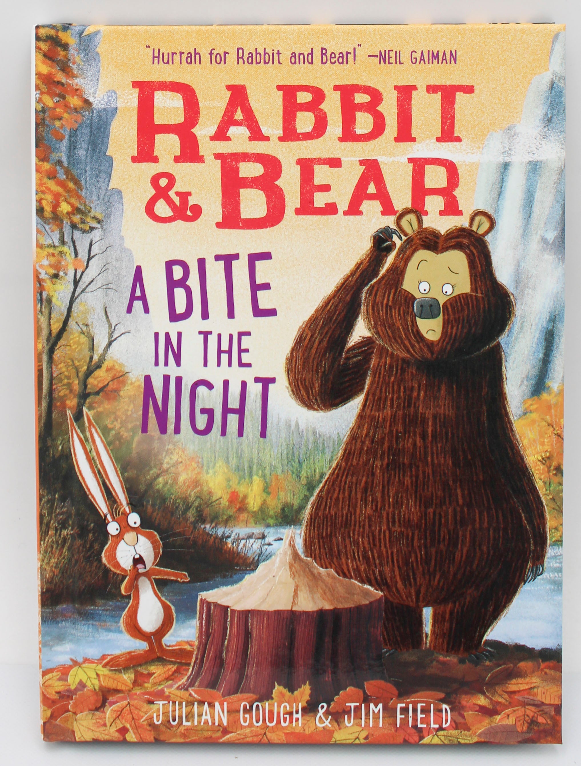 RABBIT AND BEAR: A BITE IN THE NIGHT HARDCOVER BOOK 112pg