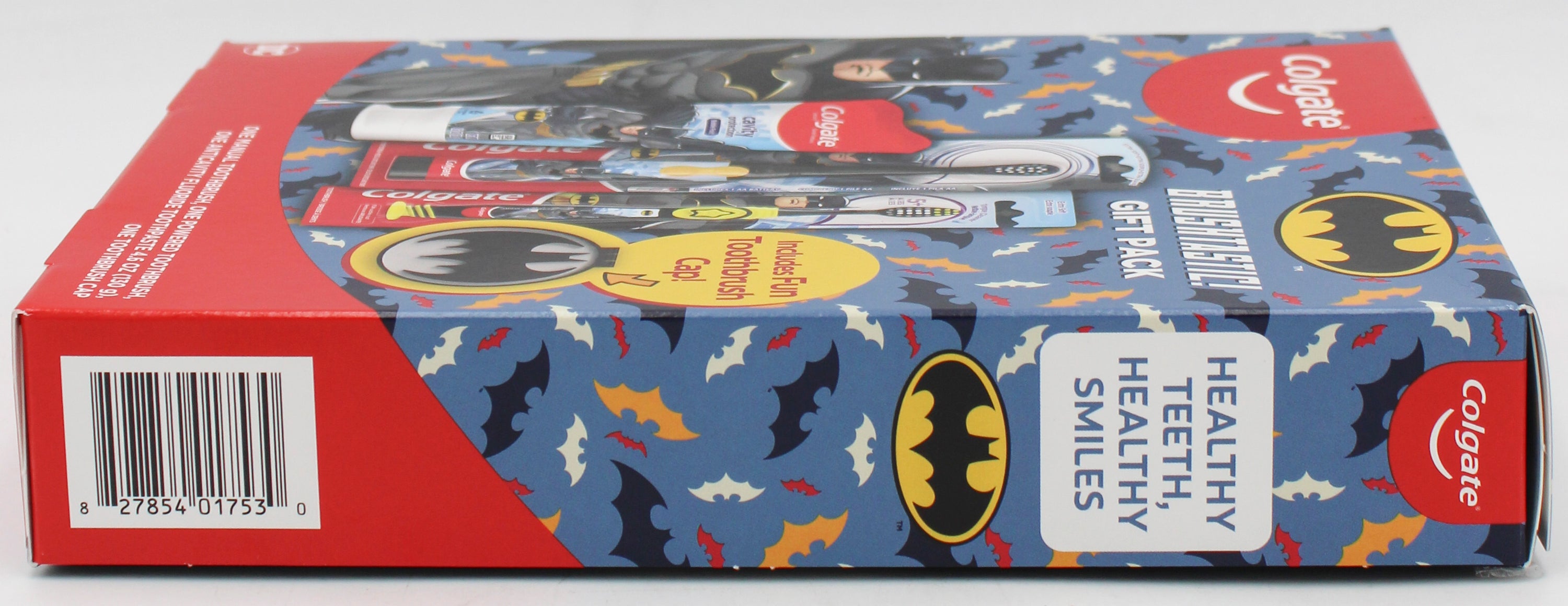 COLGATE KIDS BATMAN GIFT SET 3pc - TOOTHBRUSH, TOOTHPASTE, CAP NI