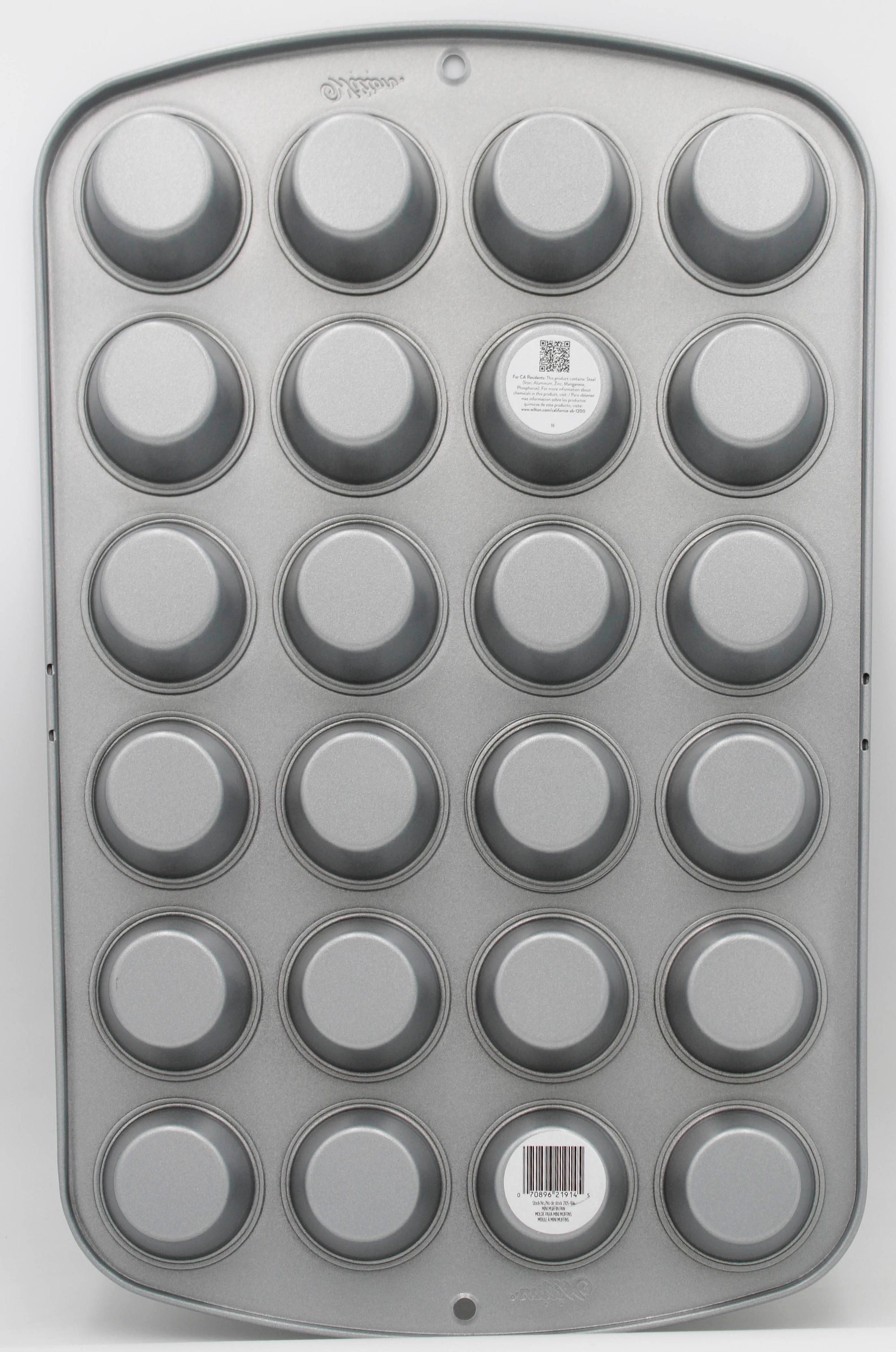 RECIPE RIGHT MUFFIN PAN MINI 24 CUP NI