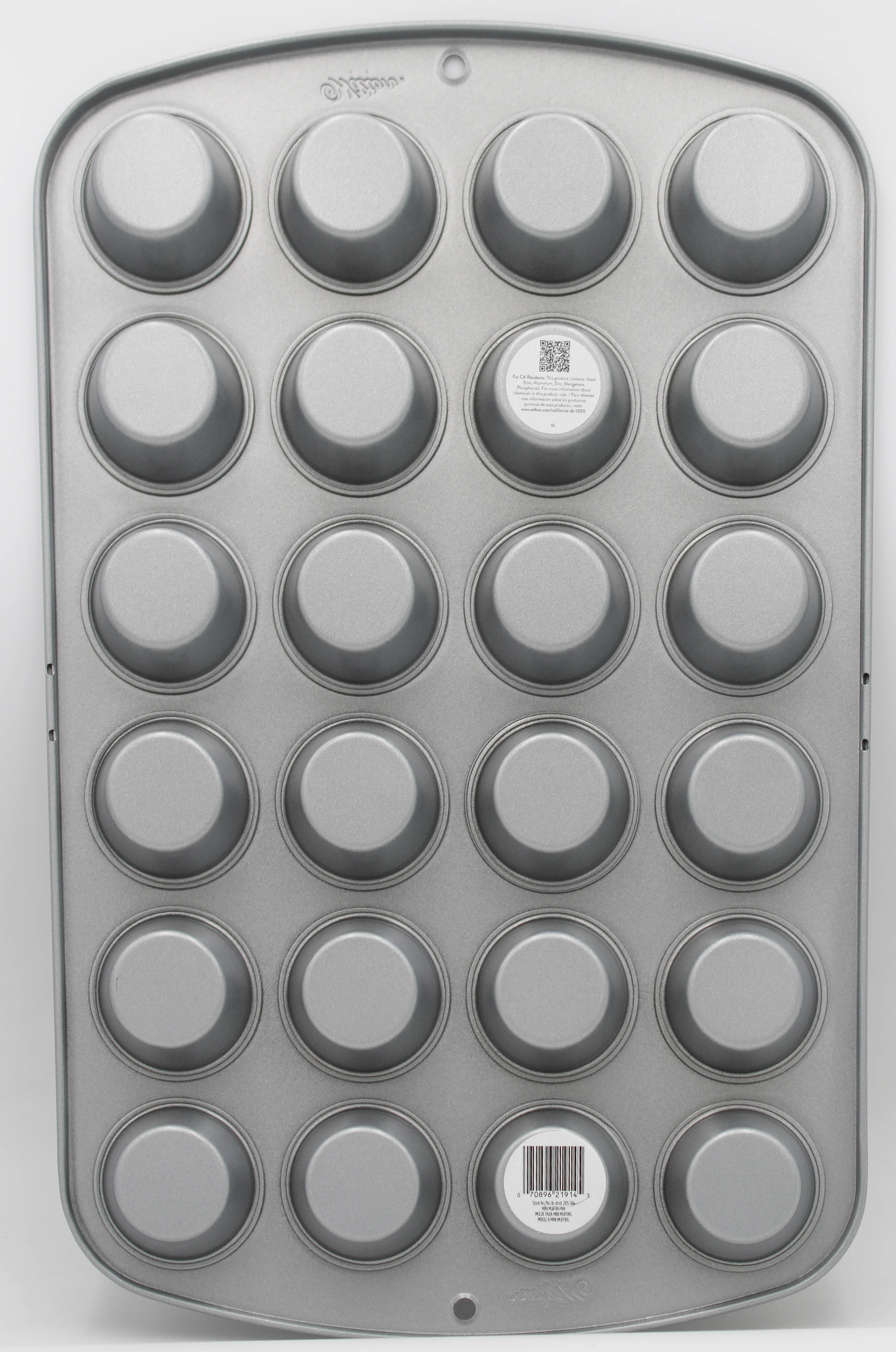 RECIPE RIGHT MUFFIN PAN MINI 24 CUP NI