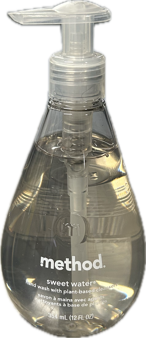 METHOD GEL HAND WASH SWEET WATER 12floz NA