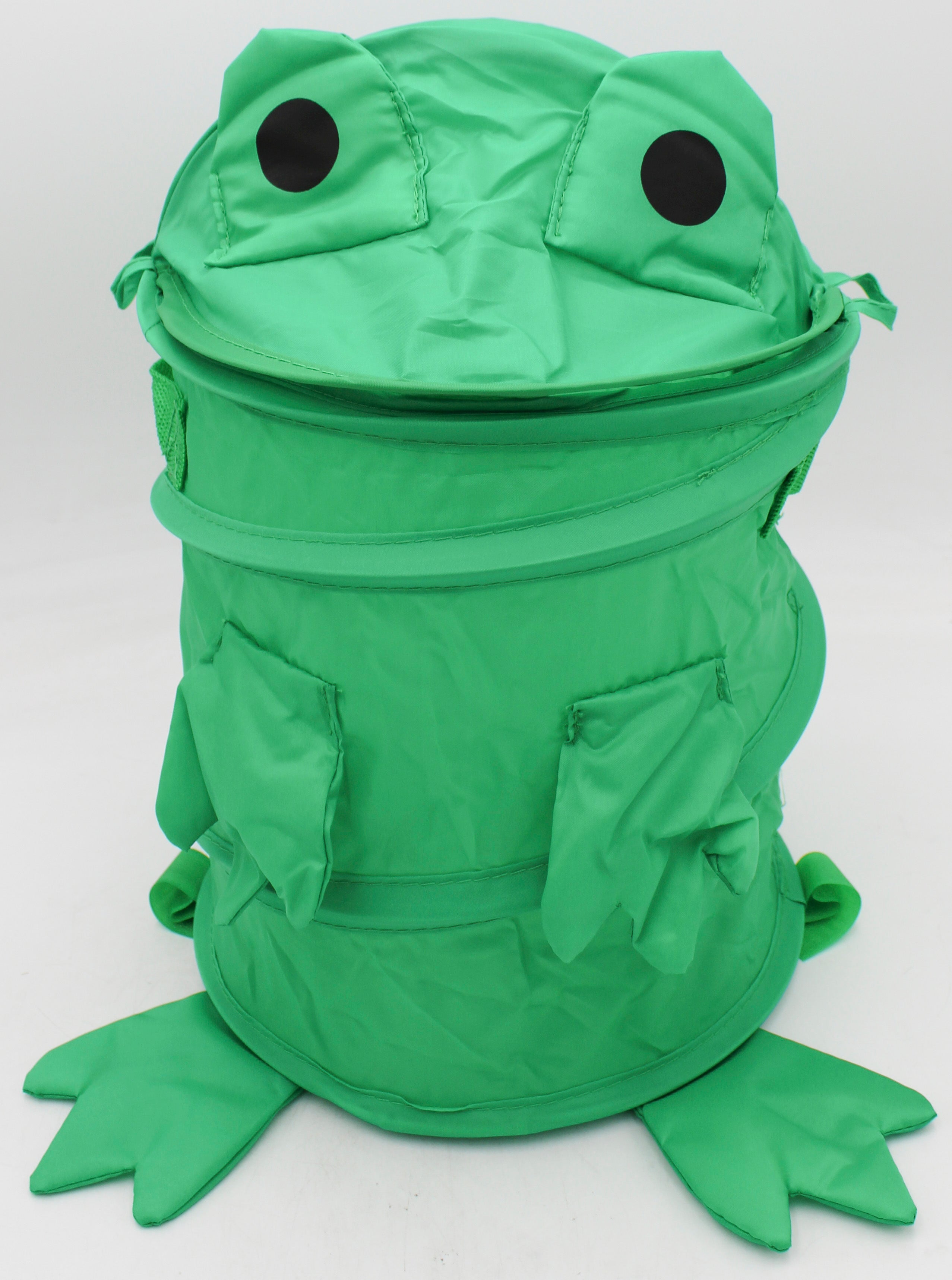 9''x14'' FOLDABLE WASTE BASKET - FROG
