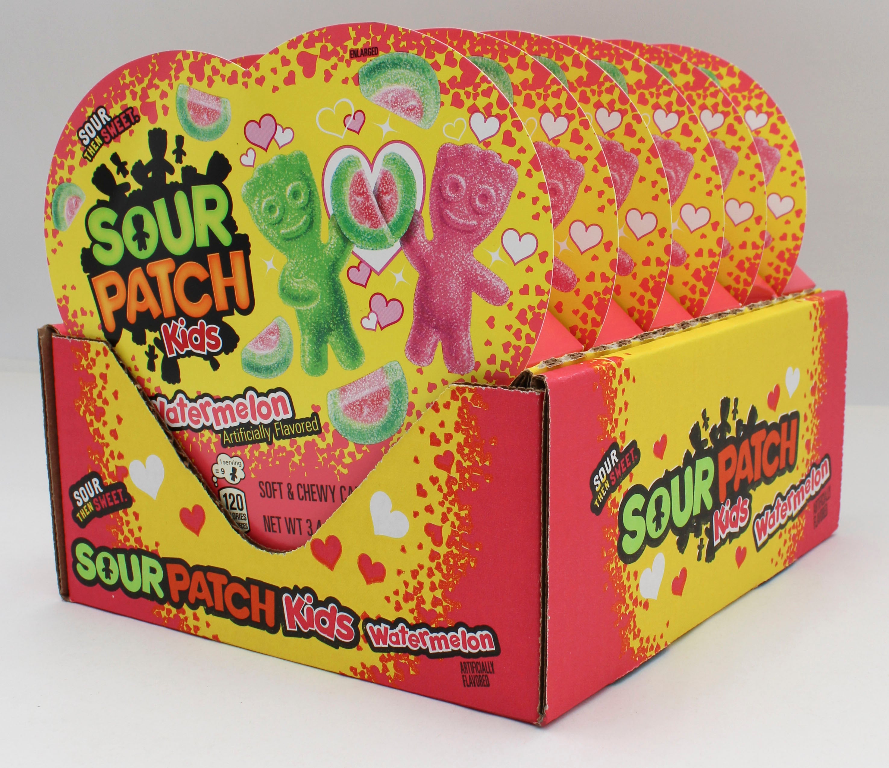 SOUR PATCH KIDS WATERMELON HEART 3.4 Oz BB 8/26/26