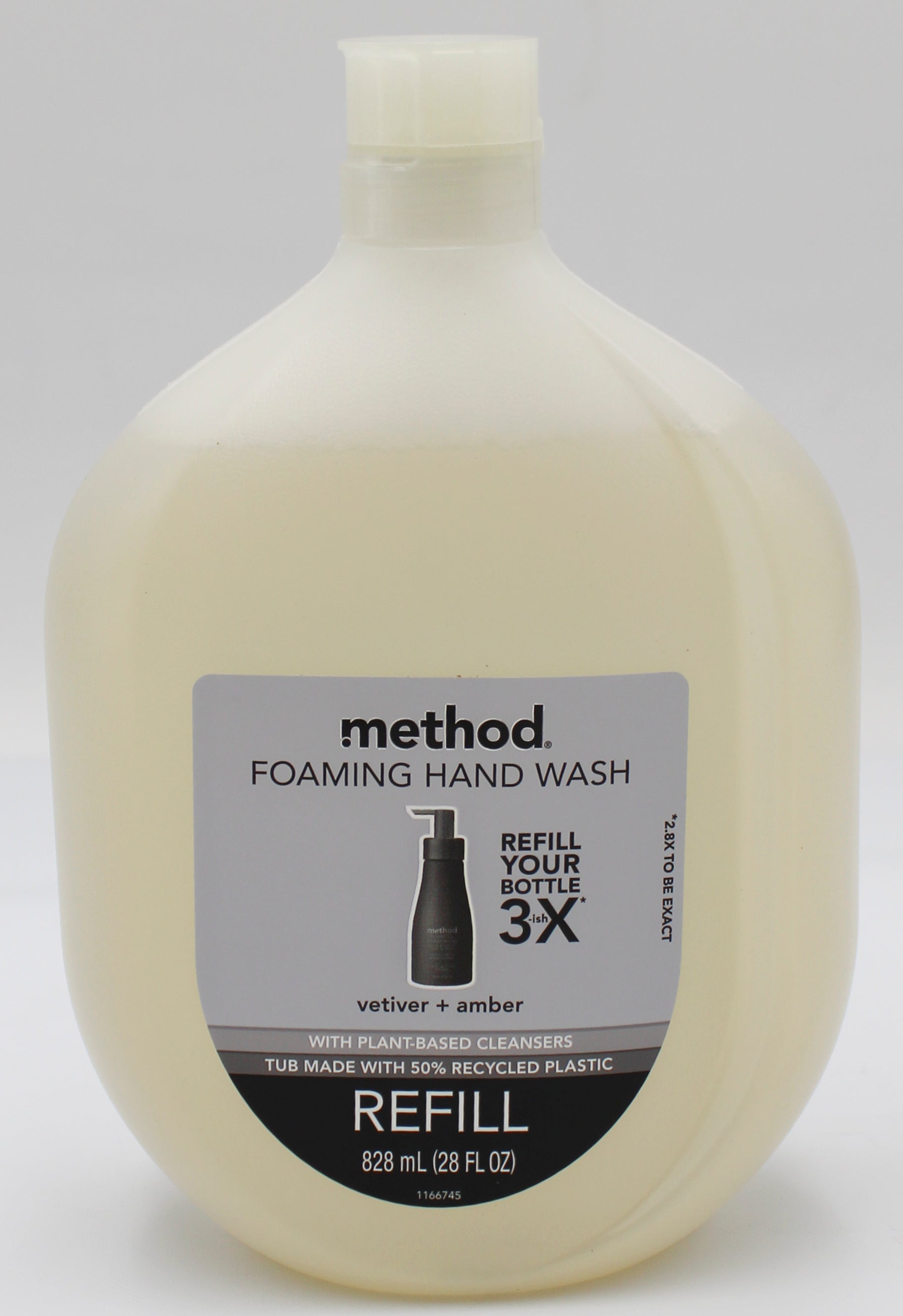 Method Foaming Hand Wash Refill Vetiver & Amber 28oz