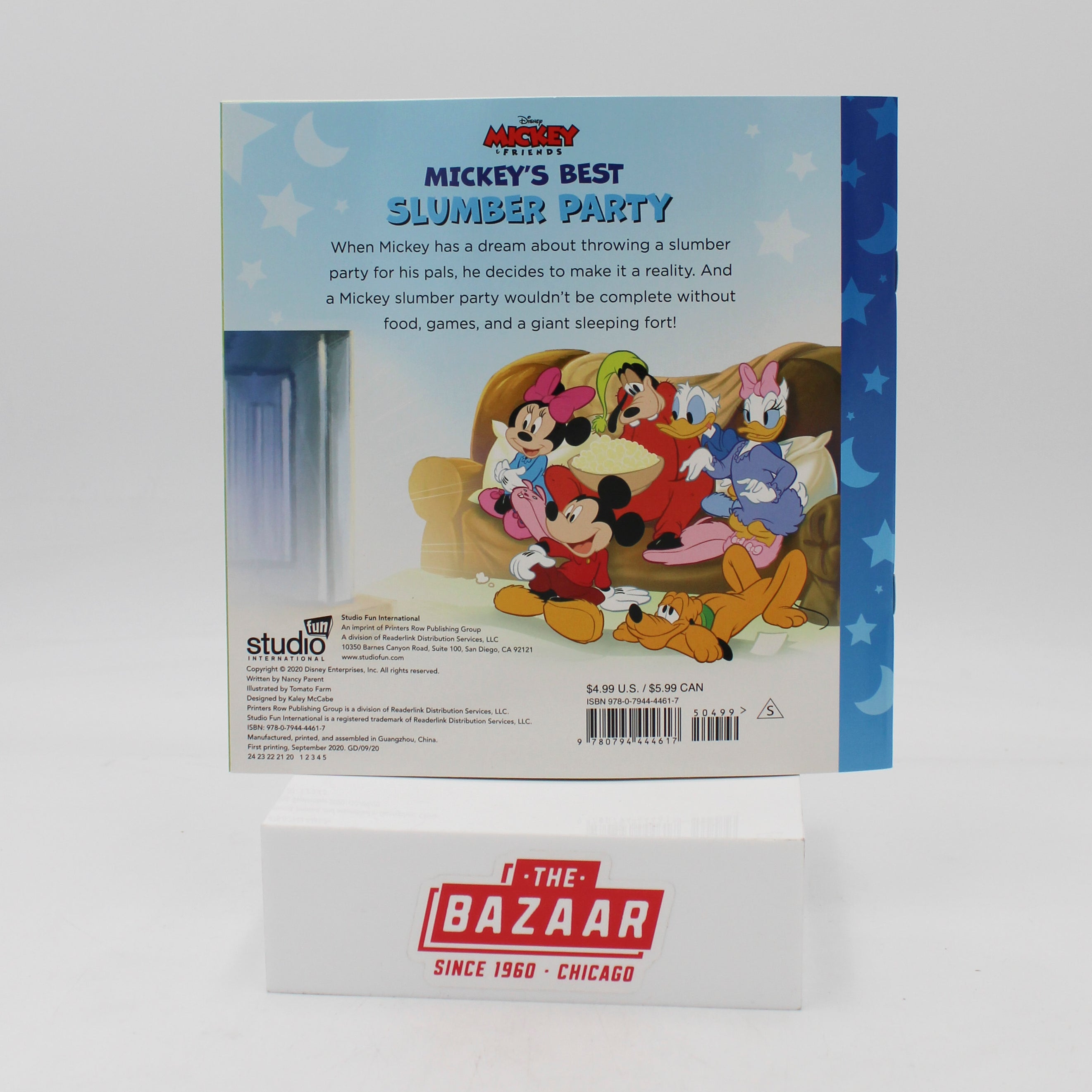 DISNEY: MICKEY'S BEST SLUMBER PARTY PAPERBACK 32PG PP $4.99