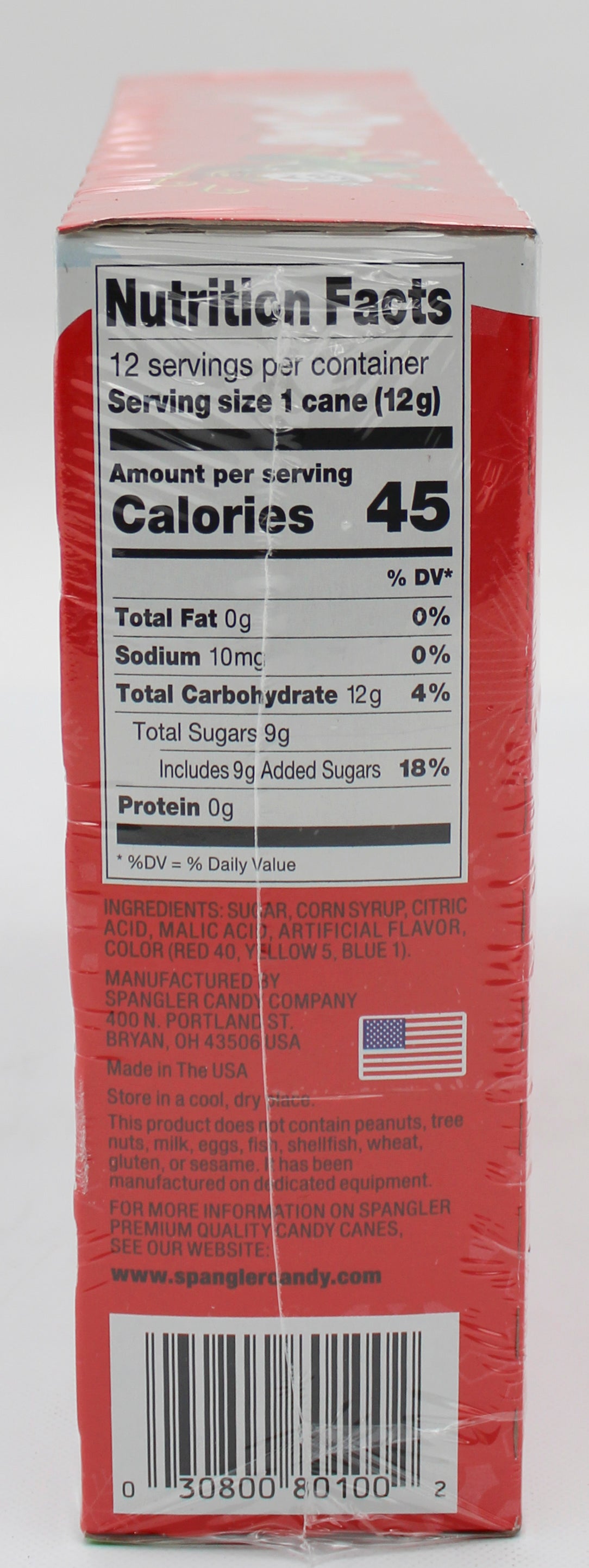 Dum Dums Candy Canes 12ct 5.3oz Bulk Case