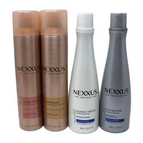 Nexxus Shampoo, Conditioner & Hairspray Display Set