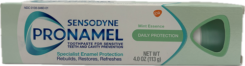 SENSODYNE PRONAMEL TOOTHPASTE MINT ESSENCE 4.0oz TG2T  8/25/25