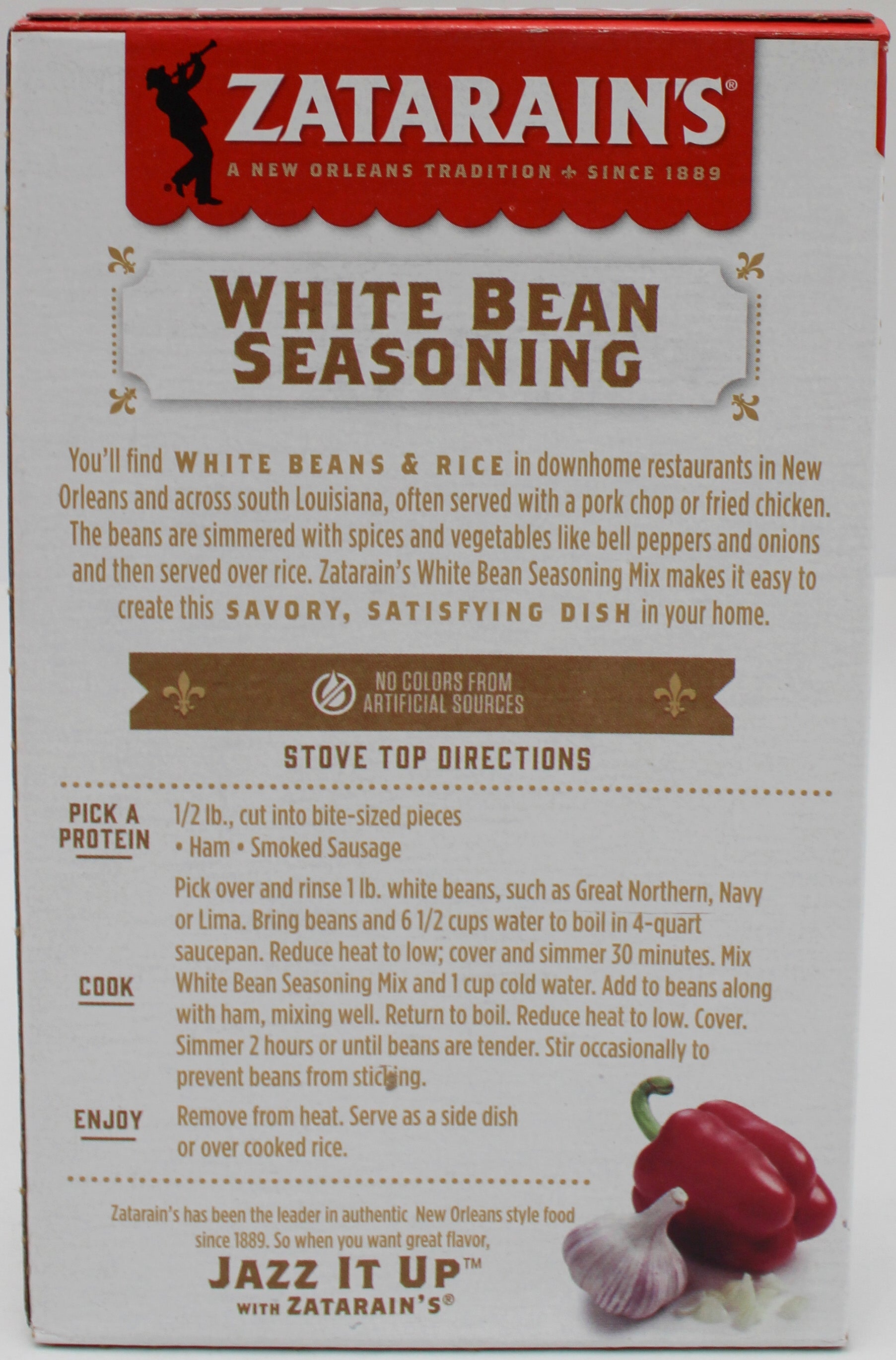 MCCORMICK WHITE BEAN SEASONING MIX 2.4 Oz BB 6/8/2027
