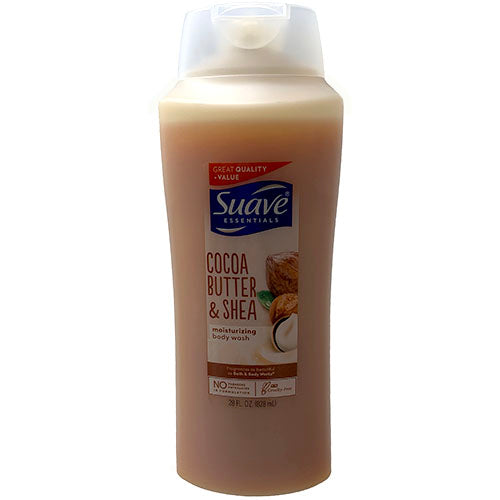 SUAVE BODY WASH 28oz-COCOA BUTTER