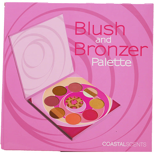 COASTAL SCENTS 9 BLUSH & BRONZER PALETTE