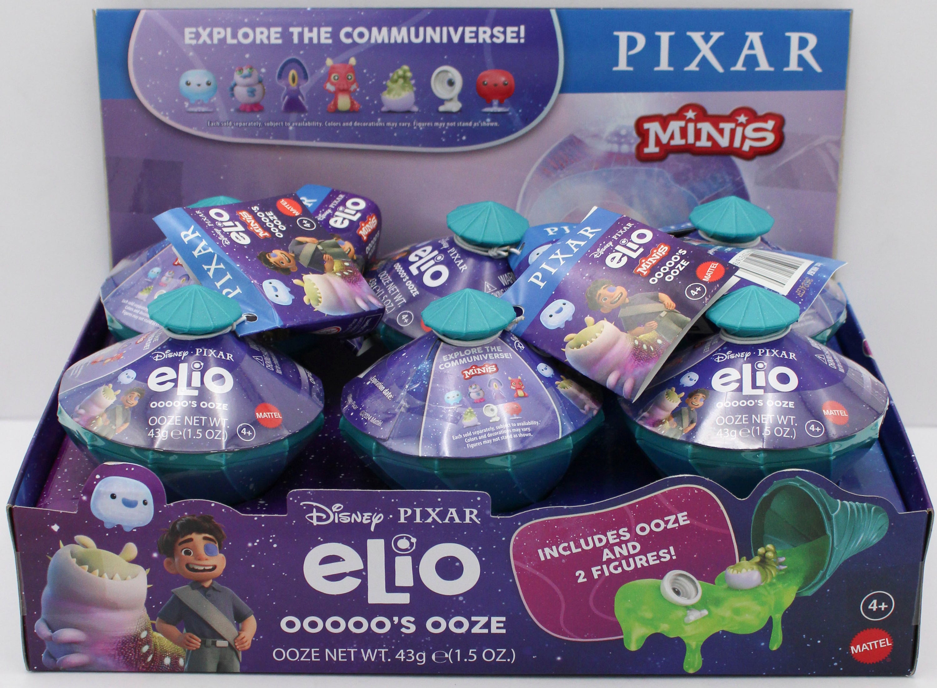 PIXAR ELIO SLIME MINIS ASST