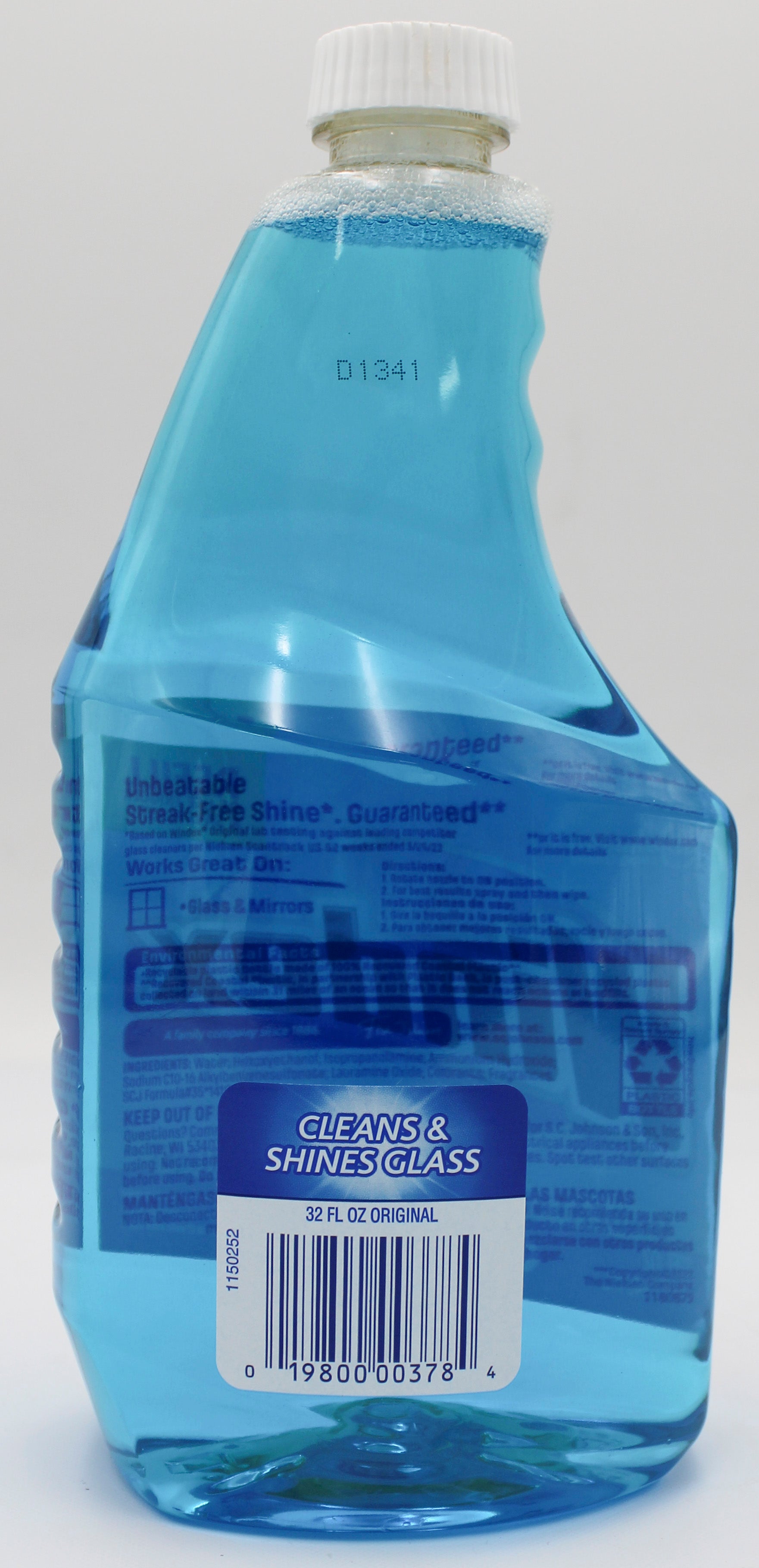 Windex Original Blue Glass Cleaner 32oz (Capped)