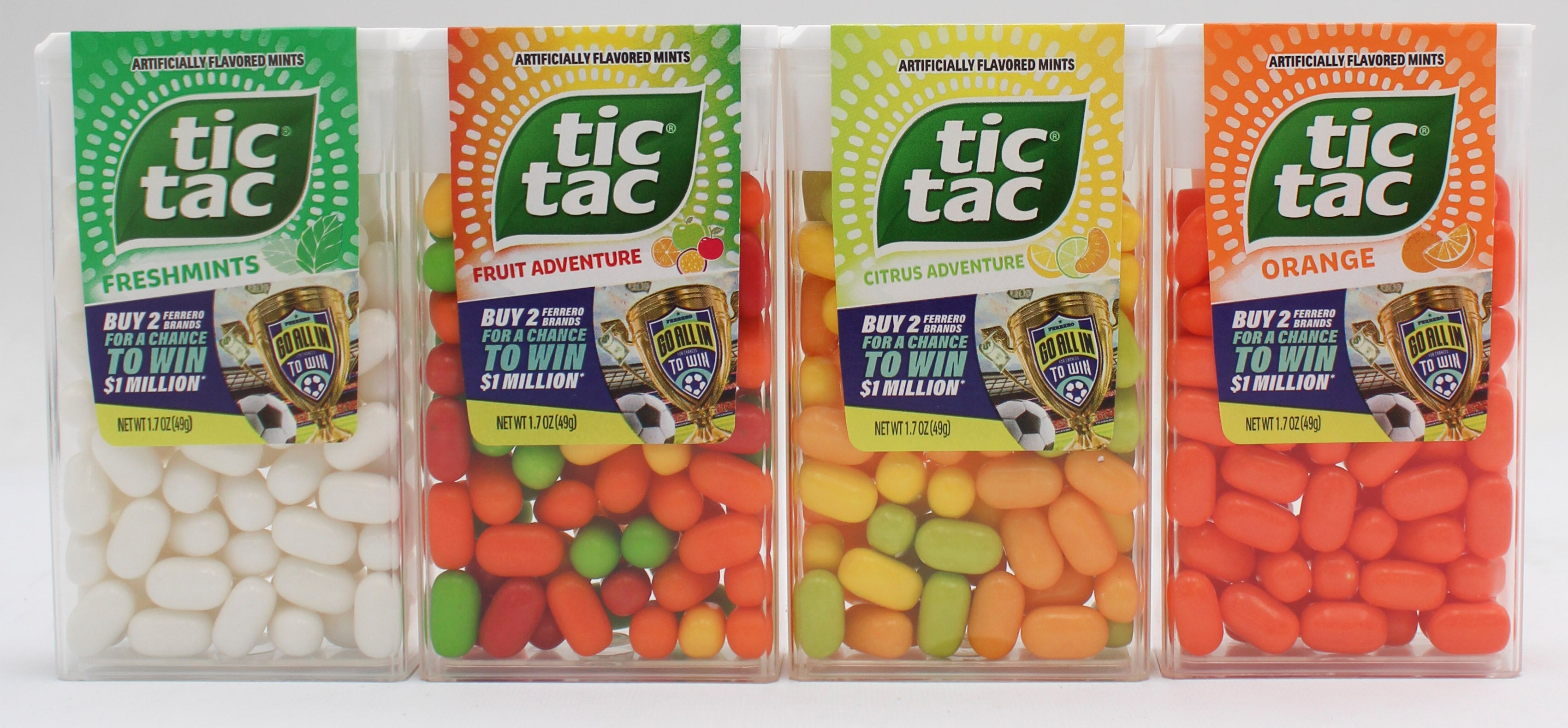 TIC TAC 100ct FLOORSTAND - CITRUS BB 4/2/27