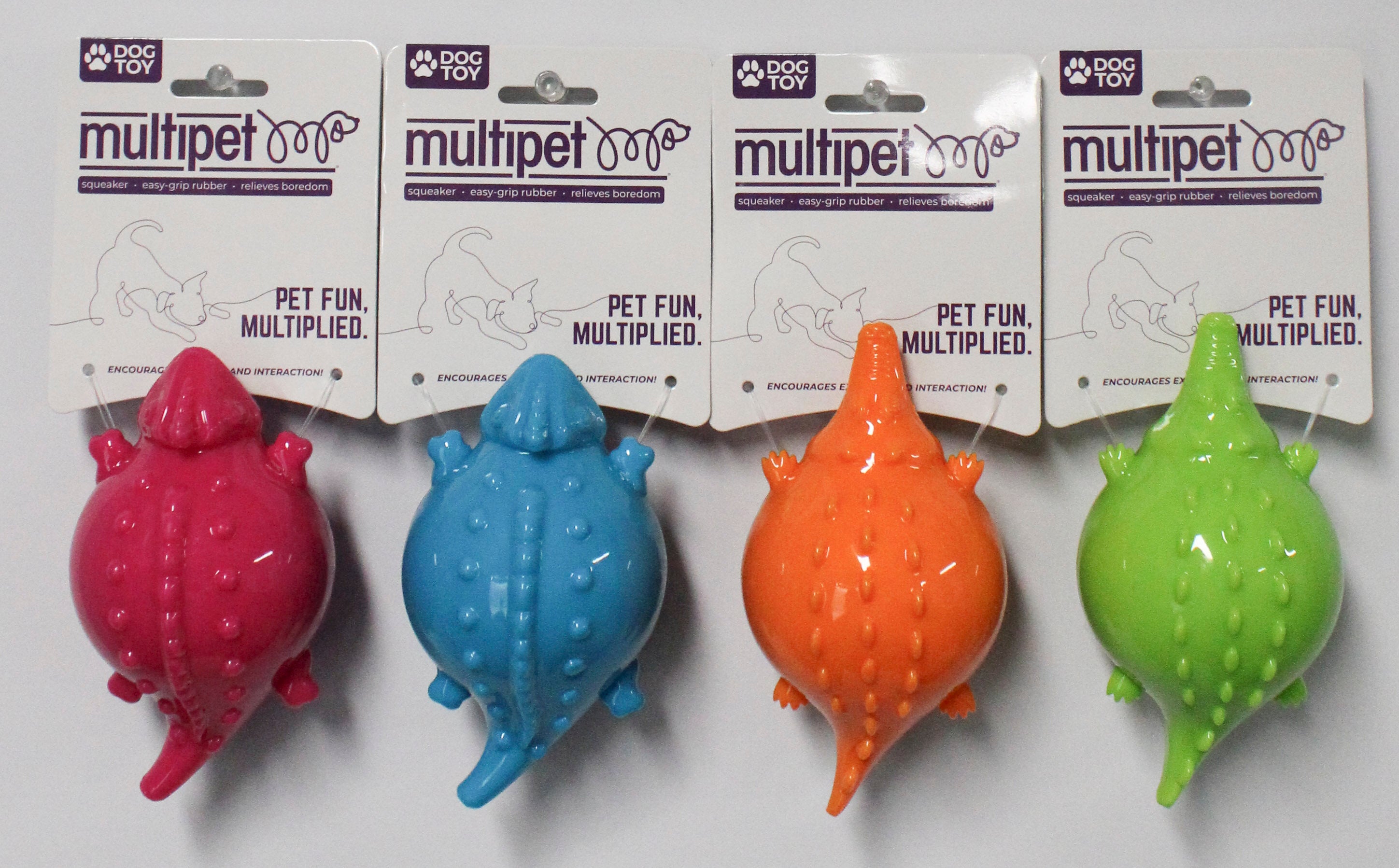 MULTIPET LIZAGATOR DOG TOY ASST.- 4.75"
