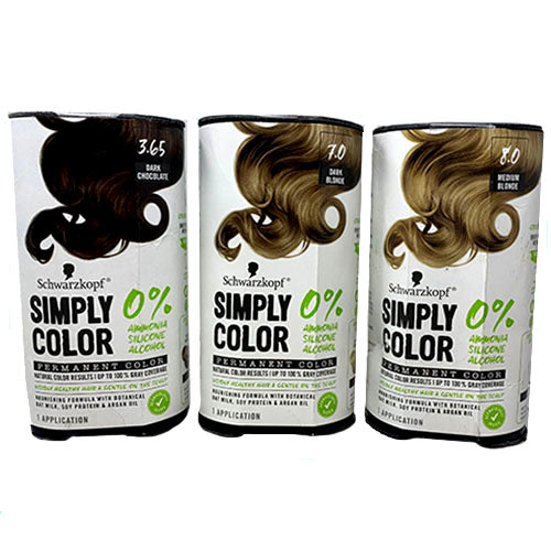 SP SCHWRZKPF SIMPLY HAIR COLOR-ASST