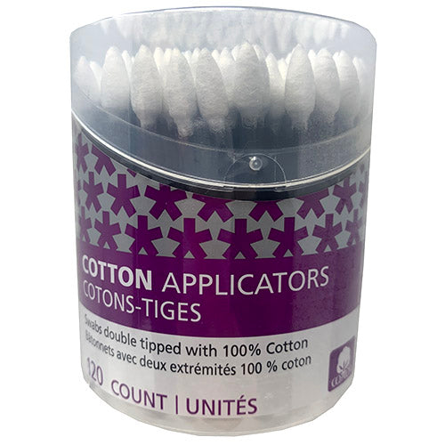 DBLE TIP COTTON APPLICATORS 120CT