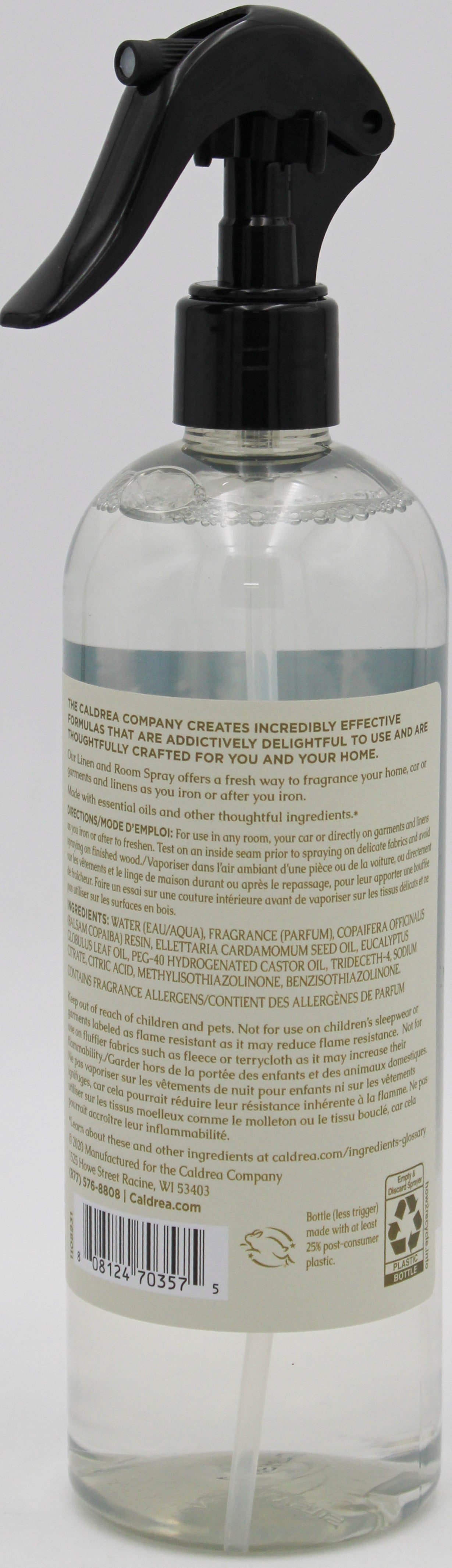 CALDREA LINEN & ROOM SPRAY GILDED BALSAM BIRCH 16oz US