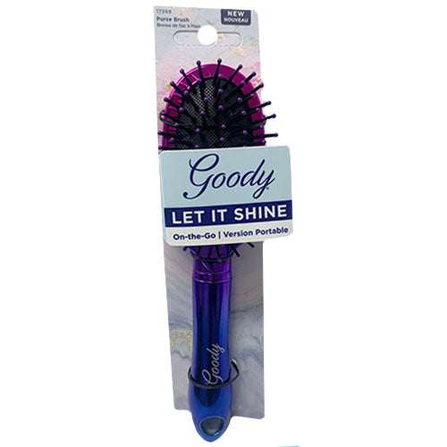 Goody Shine On-The-Go Hairbrush, Compact, Bulk Pack