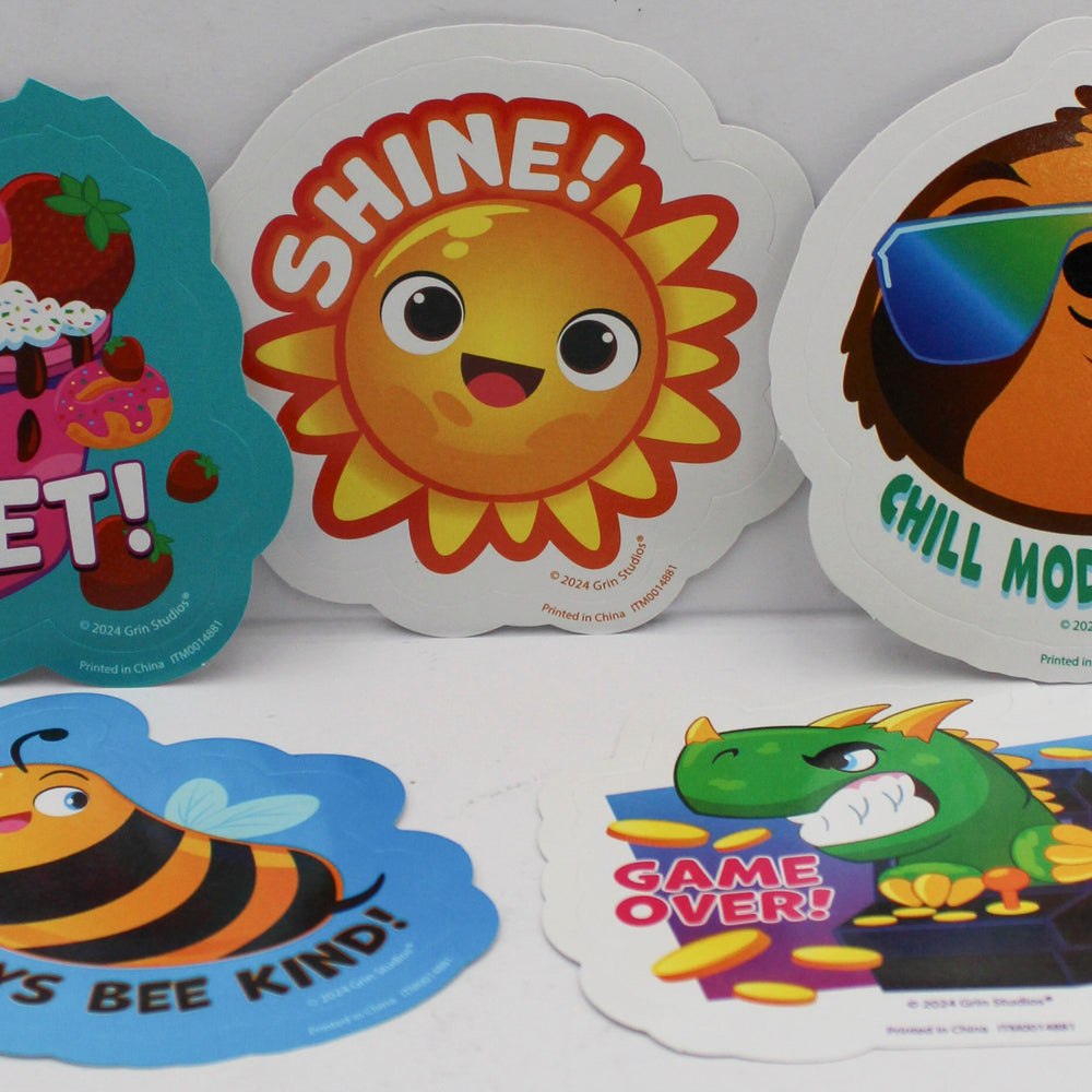 10 FUN TRENDY MYSTERY SUPRISES IN BOX 5.5in x 5.5in x 7in