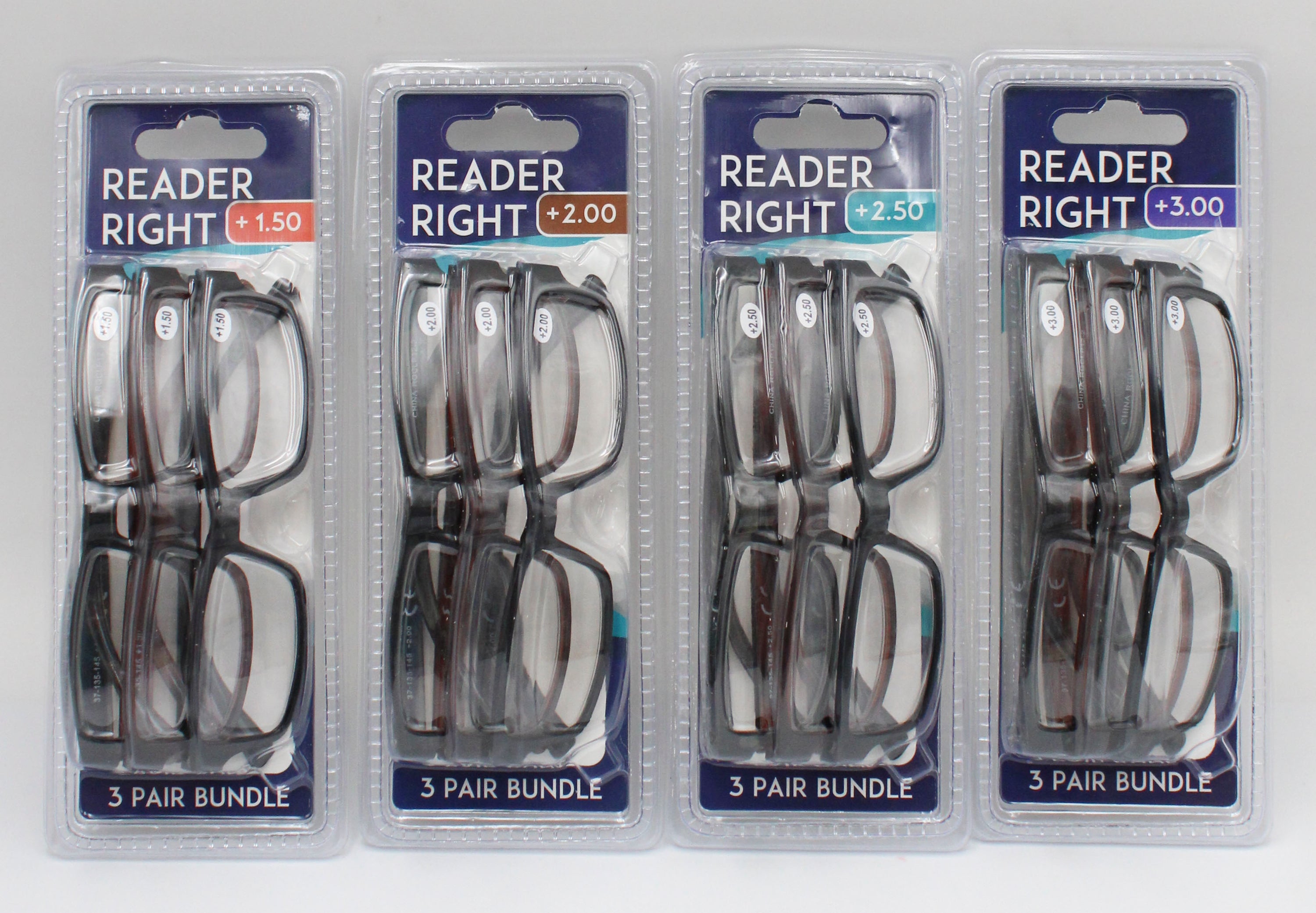 3PK READERS - ASST STRENGTHS ON 24PC CLIPSTRIP