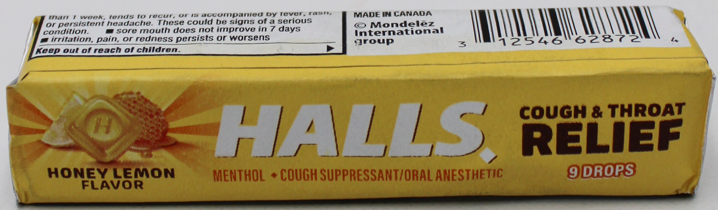 HALLS 9PC HONEY-LEMON EXP 5/13/27