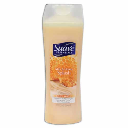 SUAVE BODY WASH 15oz-MILK HONEY