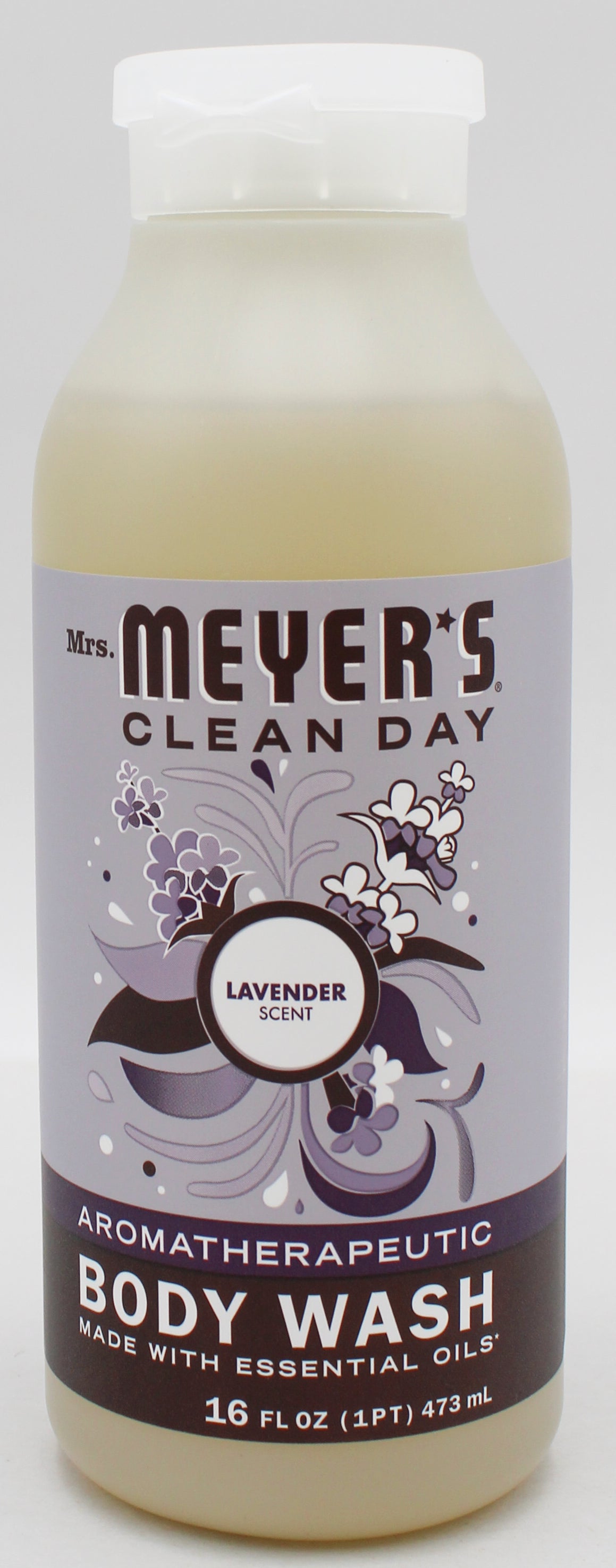 MRS MEYERS BODY WASH LAVENDER 16oz US