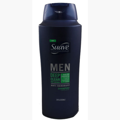 SUAVE MEN DANDRFF SHMPOO 28oz(6/22)