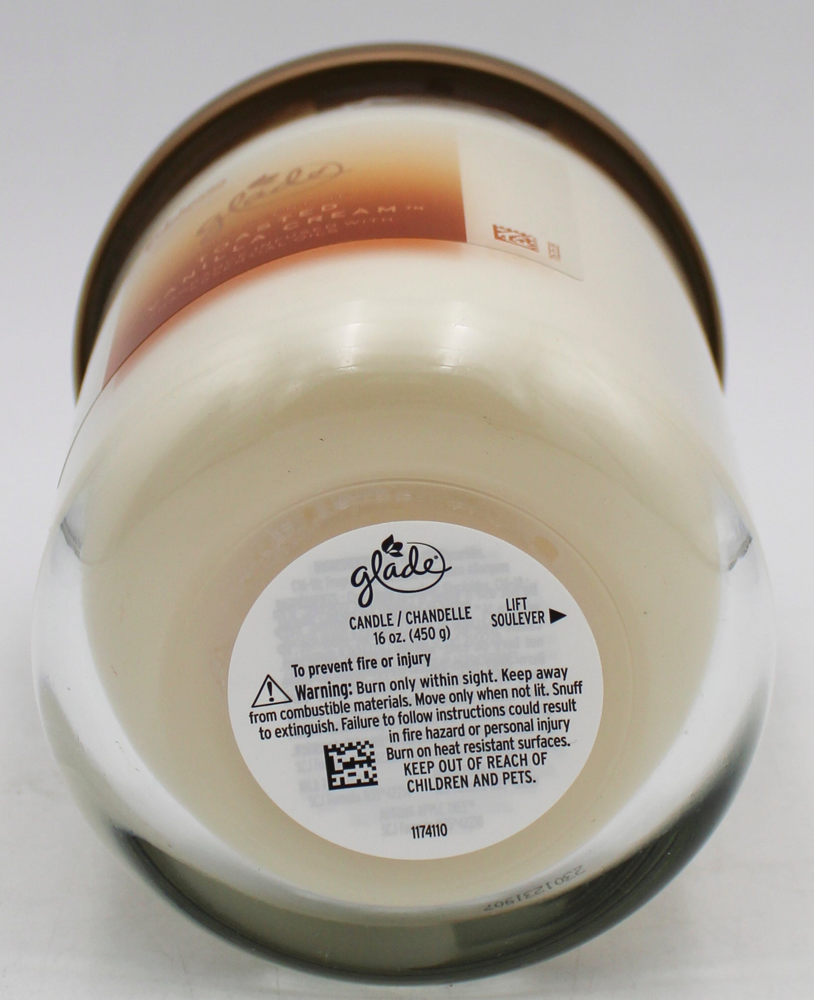 Glade Large Candle Toasted Vanilla Cream 16oz (US)