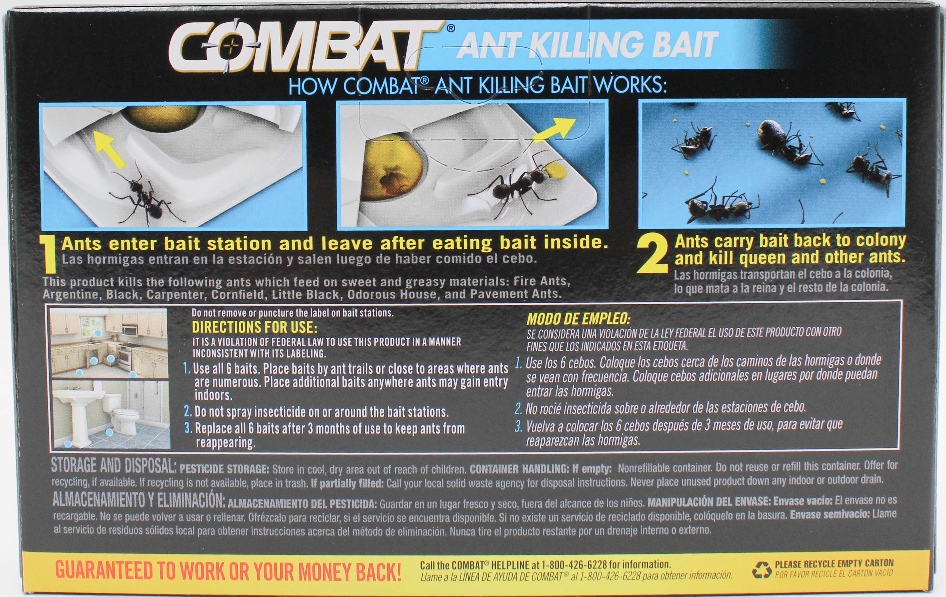COMBAT 6CT ANT BAIT