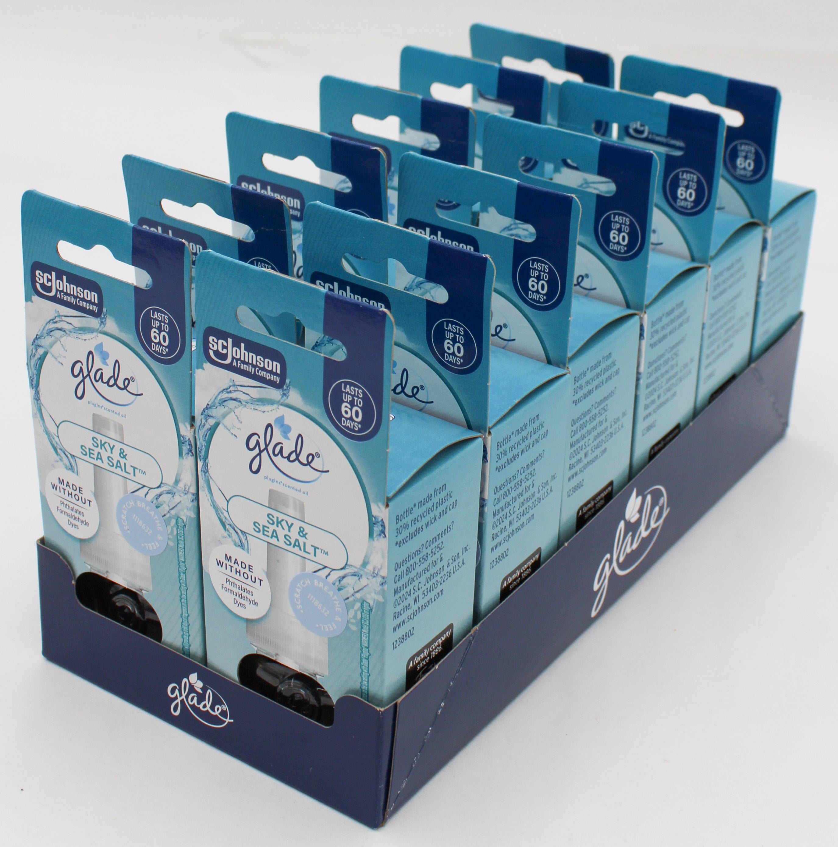 GLADE PLUGINS SCENTED OIL SKY & SEA SALT 1ct .67oz