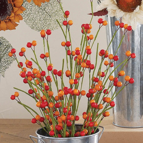 MIXED BERRIES PICK 2PC SET 24"L