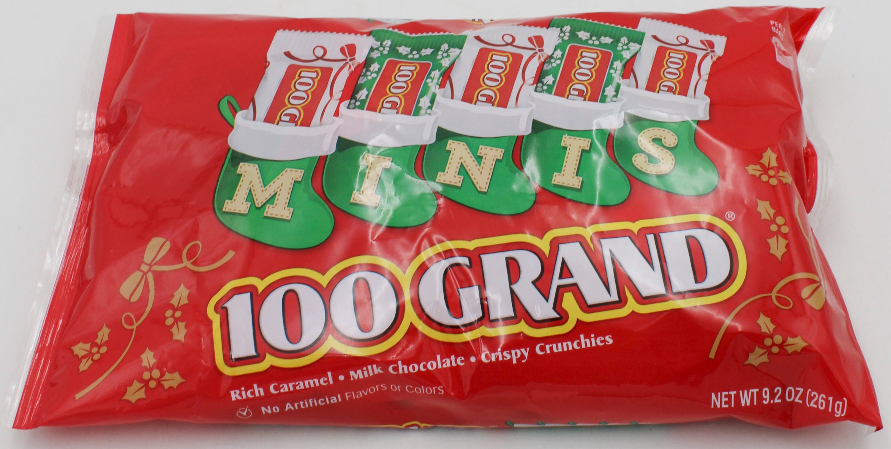 100 GRAND Minis Chocolate Candy 9.2oz Bag (BB 7/7/26)