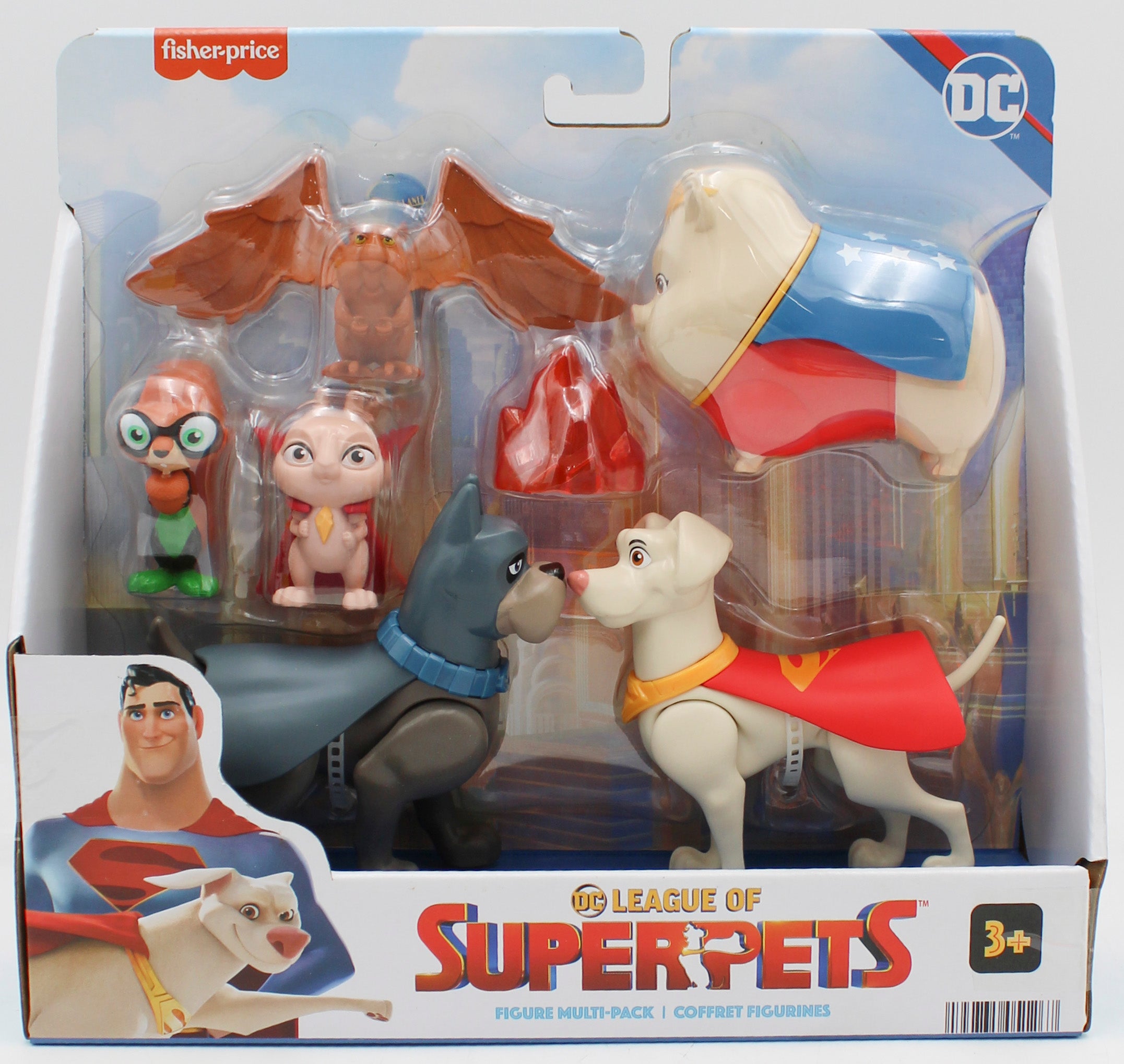 FISHER PRICE DC LEAGUE OF SUPER PETS - MULTI-PACK